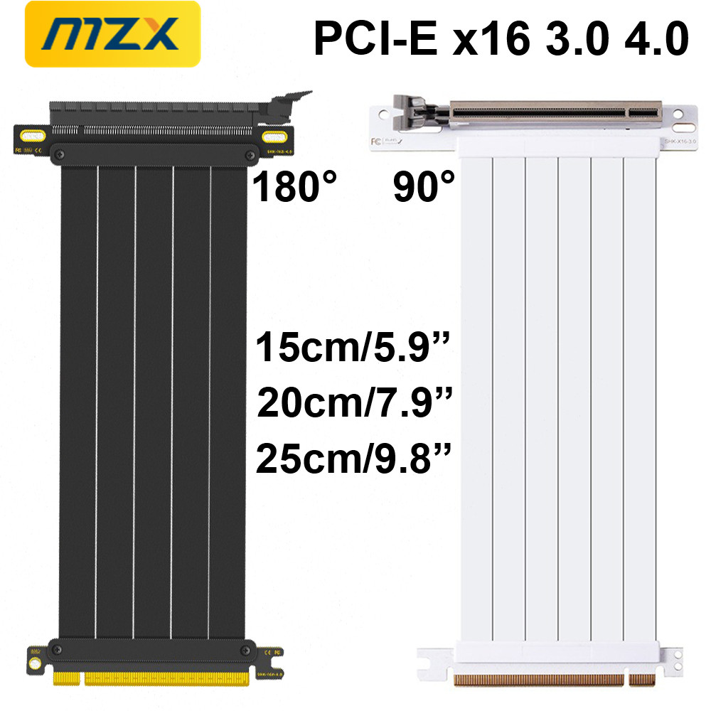 Itx Gpu Riser Pcie 4.0 16X - MZX PCIE 4.0 3.0 Cavo riser