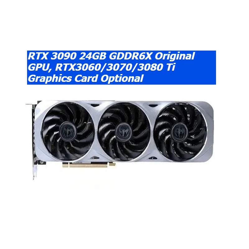 Graphics Card 24Gb Gddr6X - Scheda Grafica Originale RTX 3090 24GB