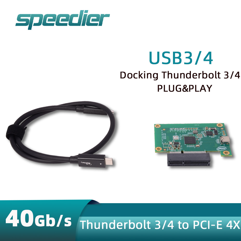 Gpu External Dock Egpu Thunderbolt 4 - Dock di espansione GPU esterna Thunderbolt