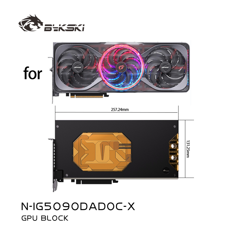 Rtx 5090 32Gb - Blocco GPU Bykski per scheda grafica