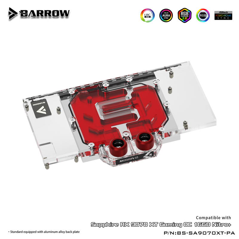 Rx 9070 16Gb - GPU Water Block per SAPPHIRE RX