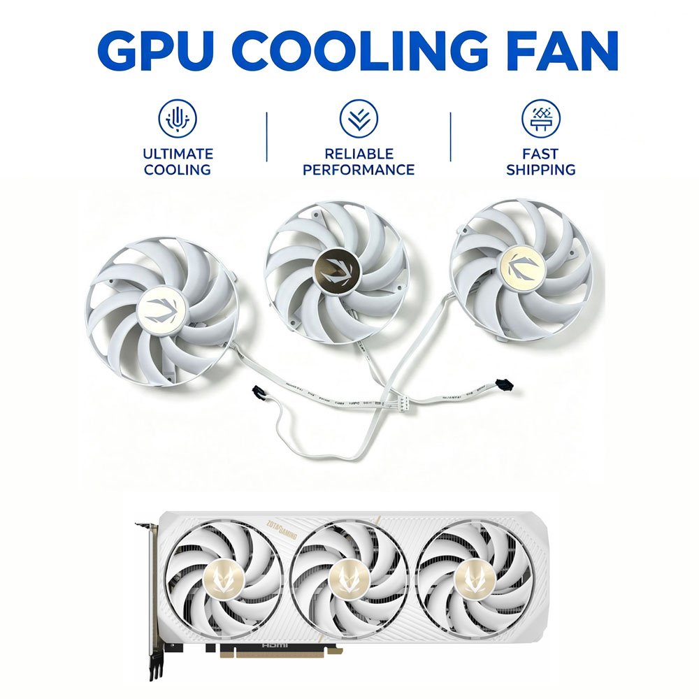 Rtx 5080 16Gb - Ventola di Raffreddamento 96MM 4PIN TF10S12H-15PAA