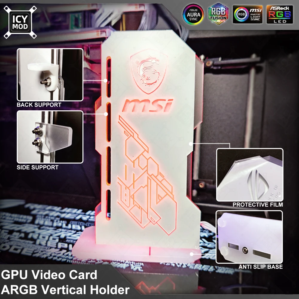 Desktop Gaming Gpu 32Gb - Staffa per scheda Video supporto per