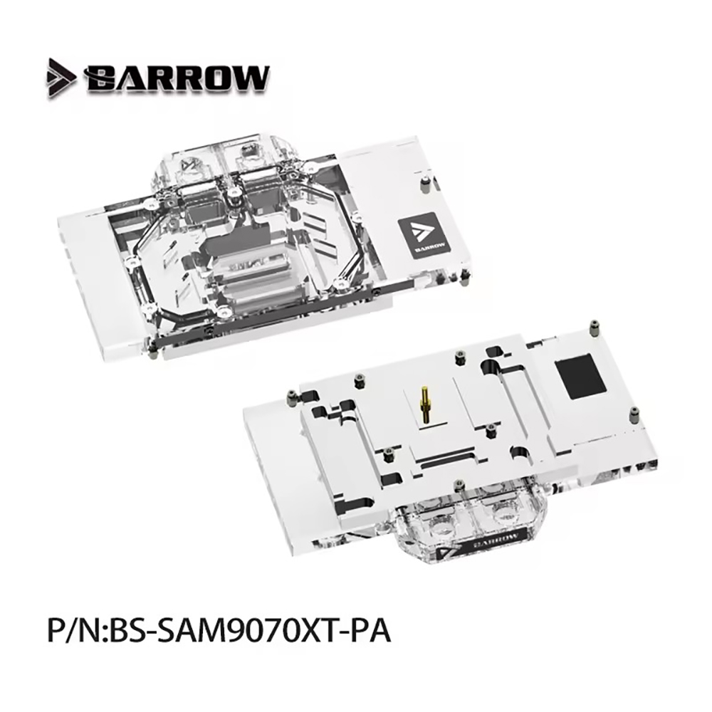 Barrow GPU Water Block per sch - Rx 9070 Xt recensione e prezzo