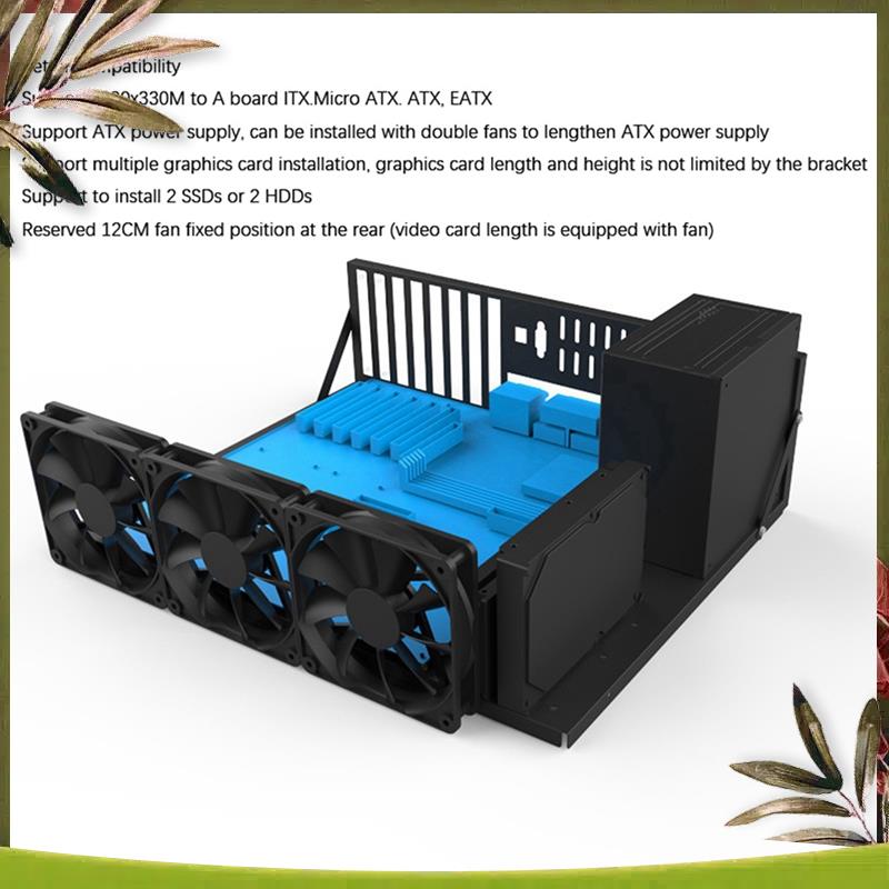 New-3X Mining Frame Mining ETH - Gpu Mining Rig Frame 8 Gpu recensione e prezzo