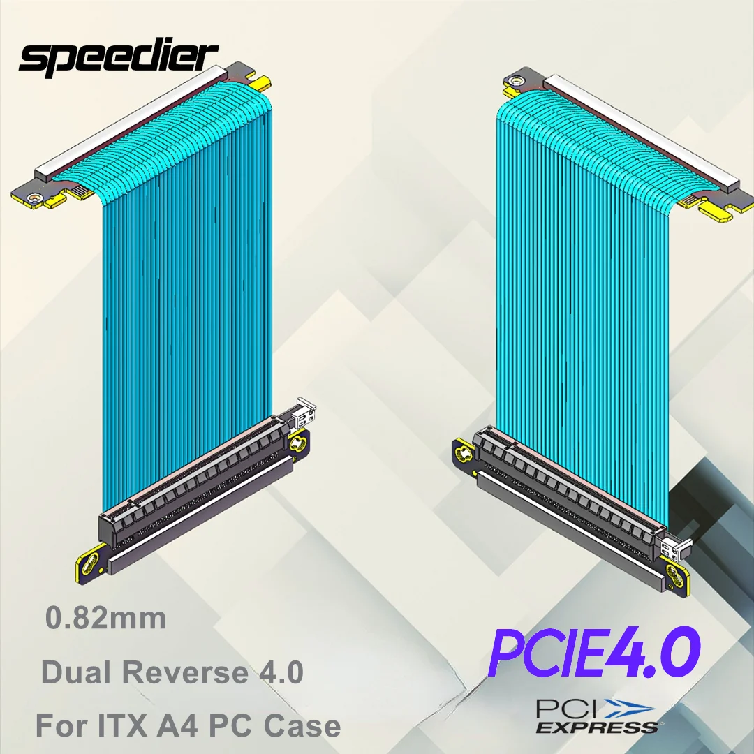 Cavo riser Pci-e 4.0 doppio in - Itx Gpu Riser Pcie 4.0 16X recensione e prezzo