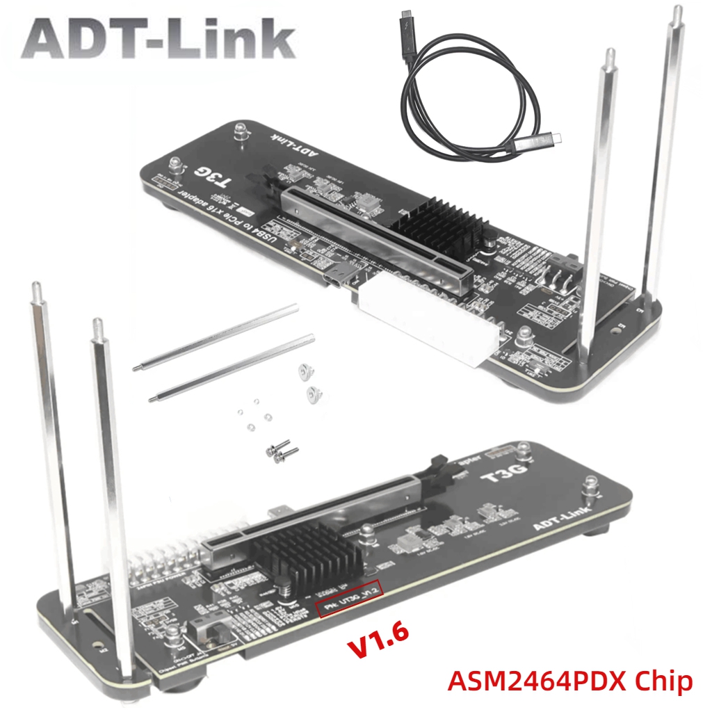 ADT UT3G per NUC ITX STX Noteb - Gpu External Dock Egpu Thunderbolt 4 recensione e prezzo