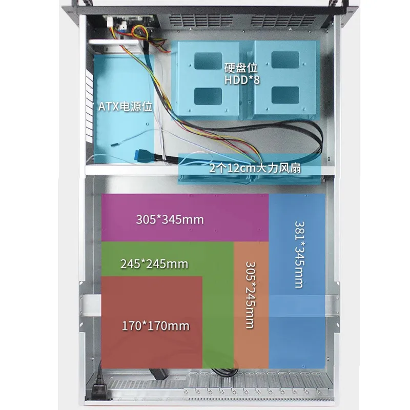 Chassis per server 4U ad alte  - Server Gpu Chassis 4U recensione e prezzo
