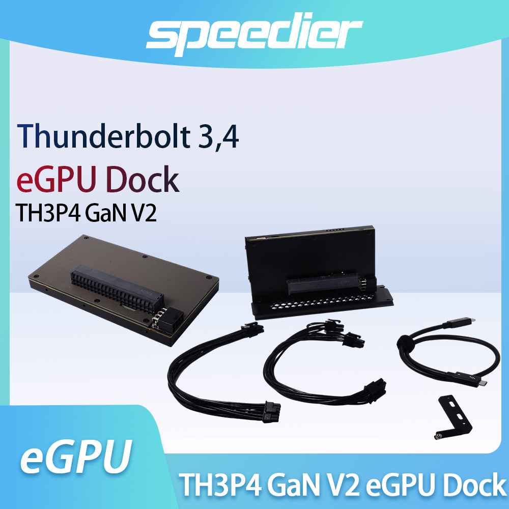 TH3P4 GaN V2 Thunderbolt 3/4 U - Gpu External Dock Egpu Thunderbolt 4 recensione e prezzo