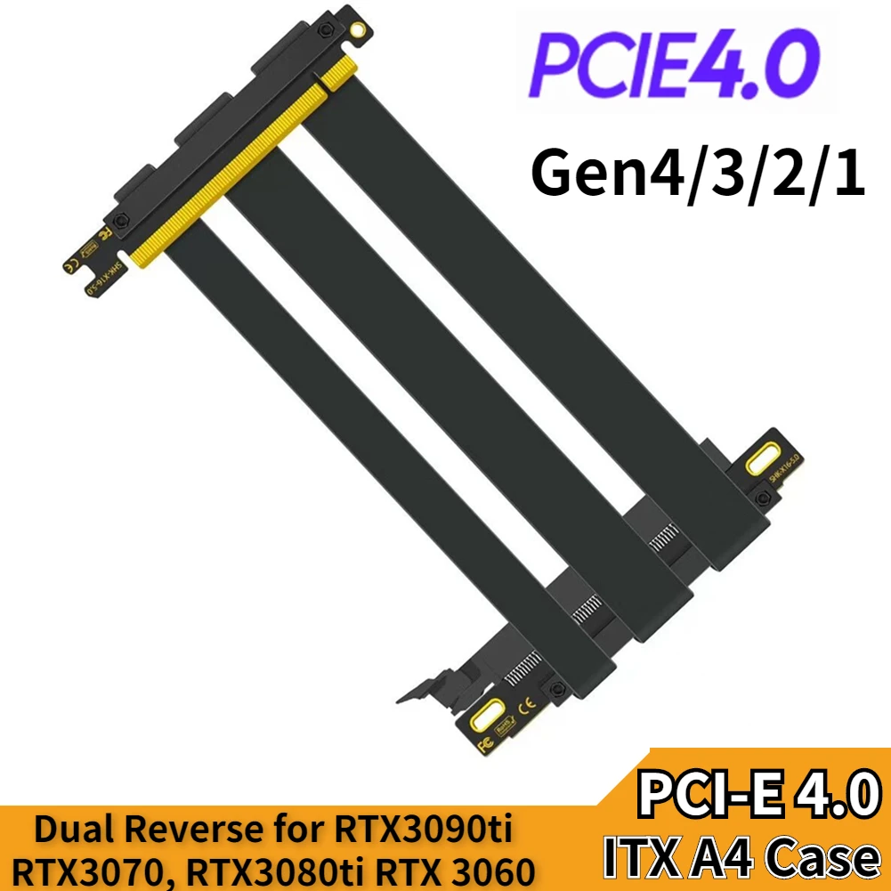 Nuovo Cavo Connettore Inverso  - Itx Gpu Riser Pcie 4.0 16X recensione e prezzo
