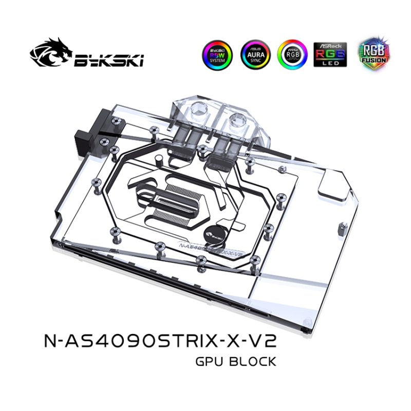 Bykski N-AS4090STRIX-X-V2 / Bl - Rtx 4090 Water Block recensione e prezzo