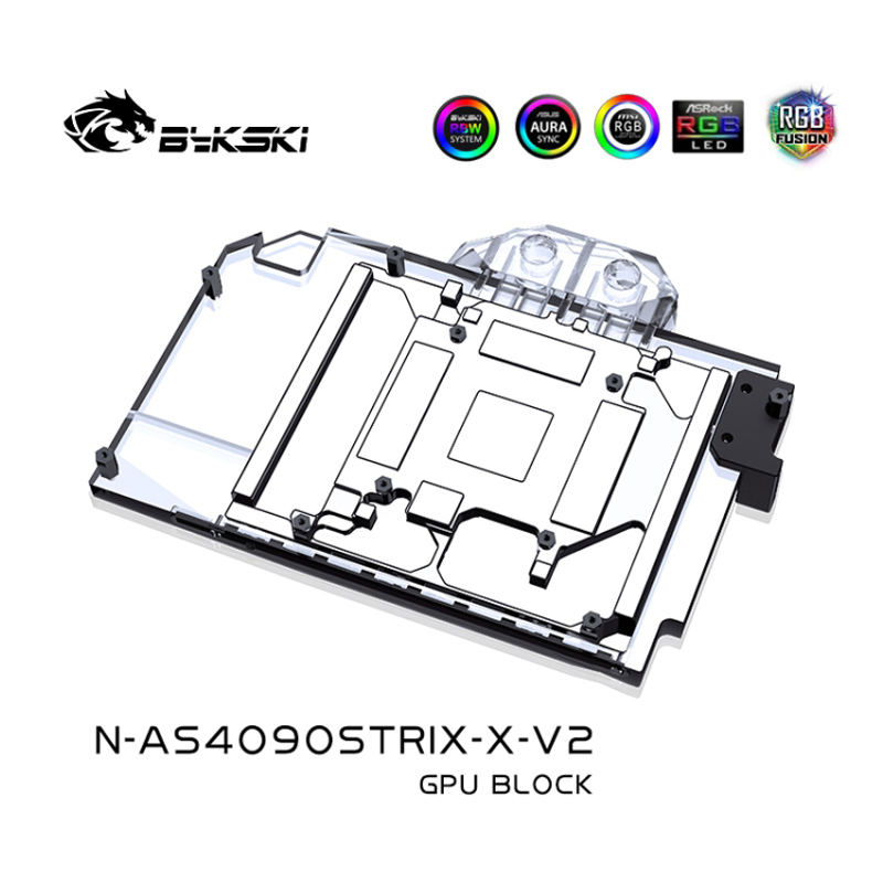 Bykski N-AS4090STRIX-X-V2 / Bl - Rtx 4090 Water Block recensione e prezzo