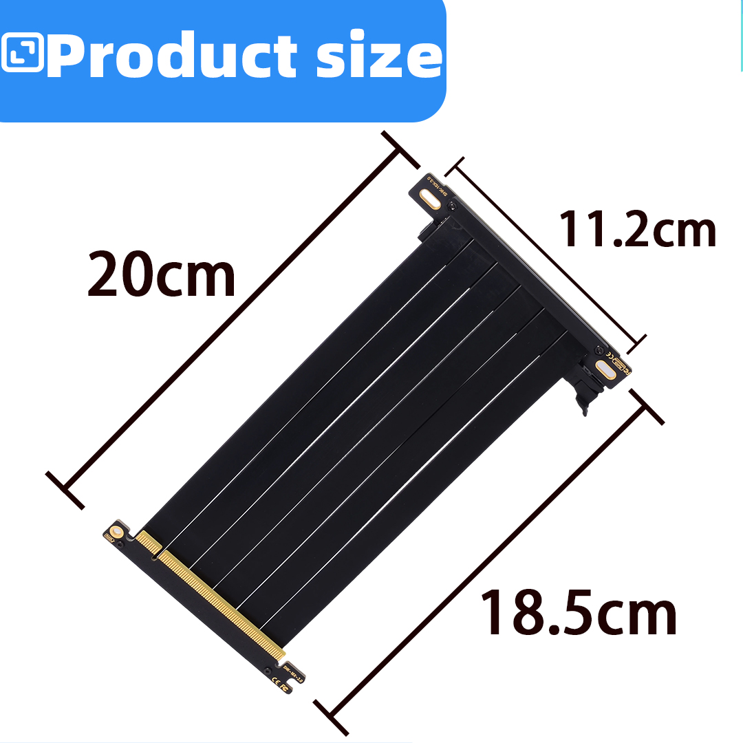 Cavo Riser PCIE 3.0 X16 Doppio - Pcie 5.0 Gpu Riser Cable recensione e prezzo