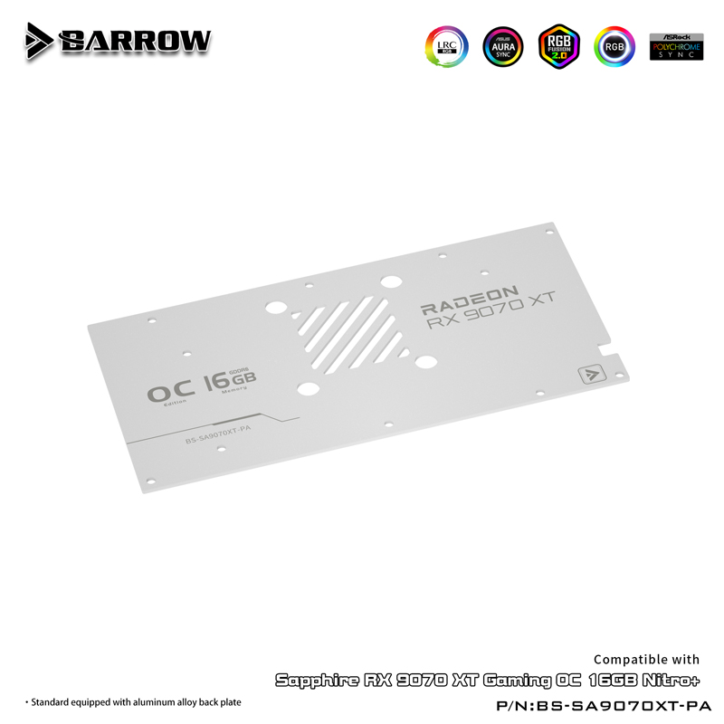 GPU Water Block per SAPPHIRE R - Rx 9070 16Gb recensione e prezzo