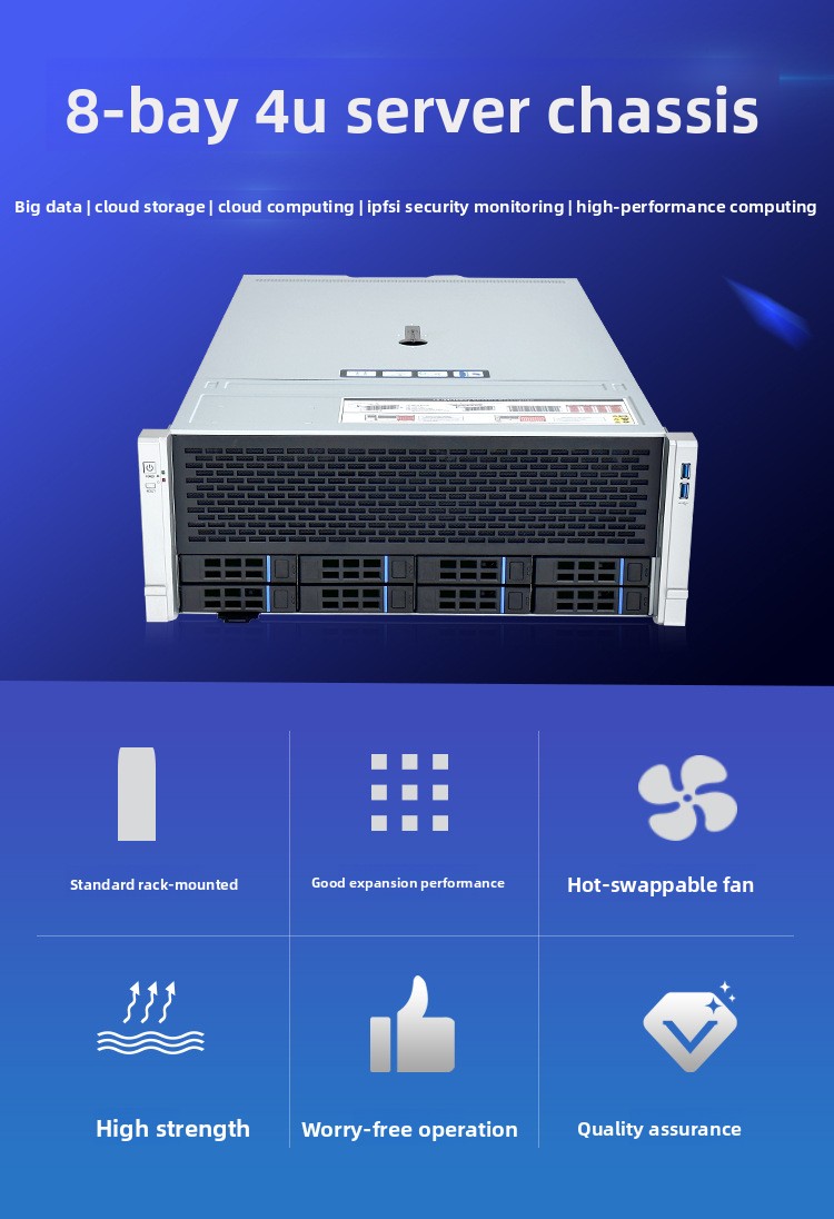 Chassis NAS per Server GPU AI  - Server Gpu Chassis 4U recensione e prezzo