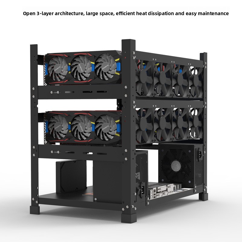 Case GPU Open Frame Personaliz - Gpu Mining Rig Frame 8 Gpu recensione e prezzo