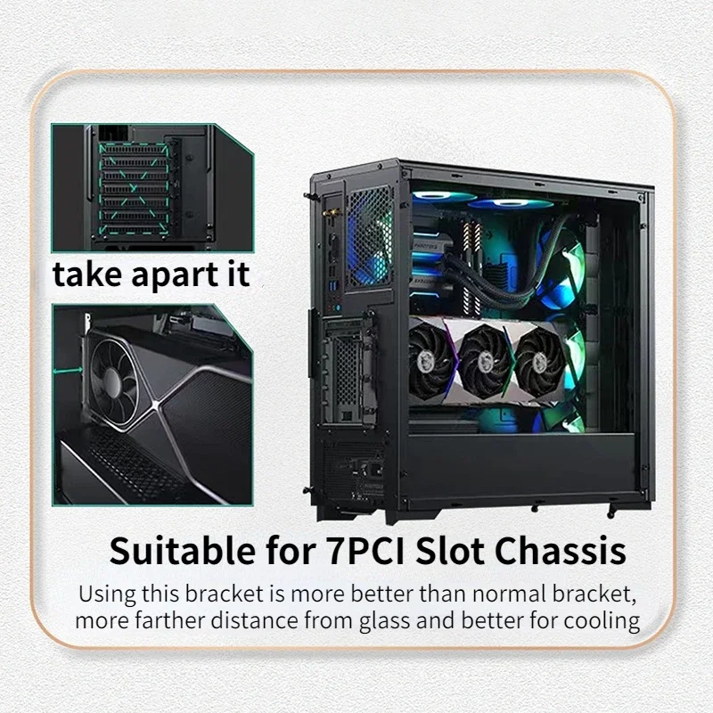 Supporto Verticale per GPU per - Pcie 5.0 Gpu Riser Cable recensione e prezzo