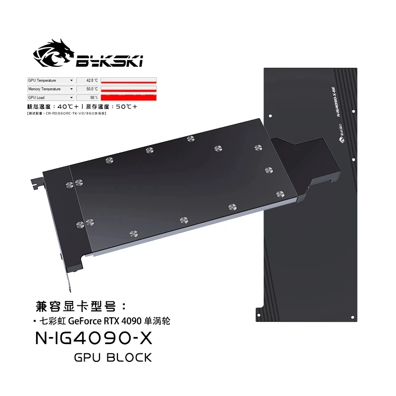 Bykski GPU Water Block per iGa - Rtx 4090 Water Block recensione e prezzo