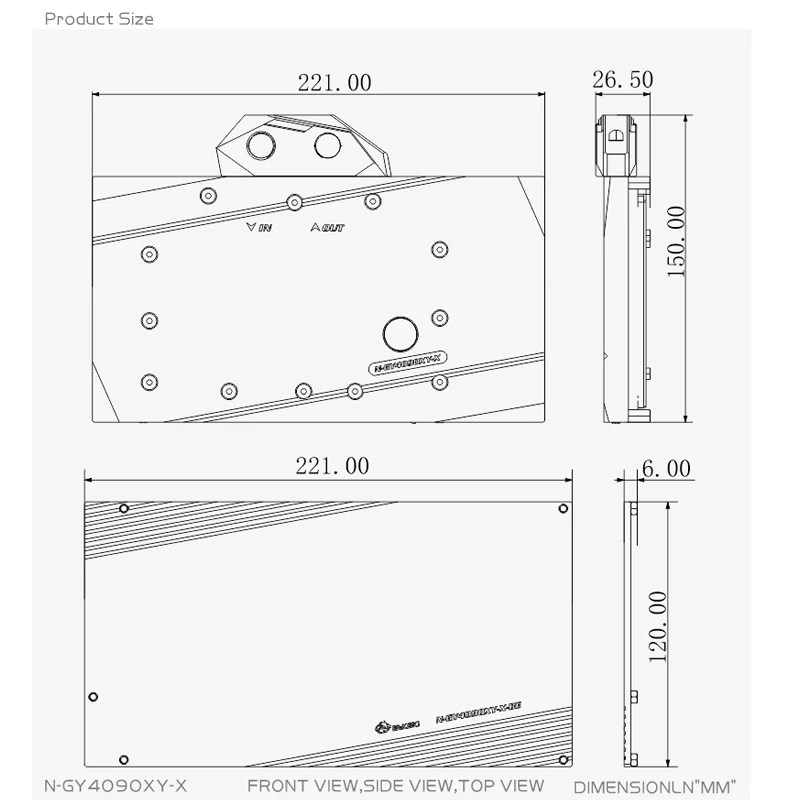 Bykski N-GY4090XY-X Blocco GPU - Rtx 4090 Water Block recensione e prezzo