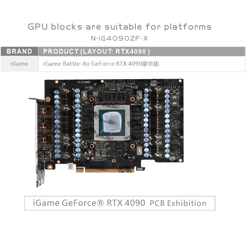 Bykski N-IG4090ZF-X Blocco GPU - Rtx 4090 Water Block recensione e prezzo